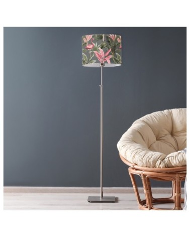 Abat-jour Lampadaire Flamand Gris Ø 45 x H 25