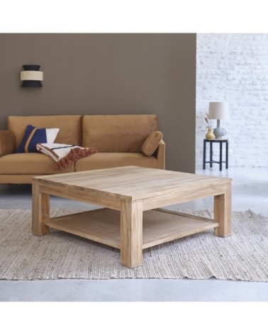 Table basse en teck massif