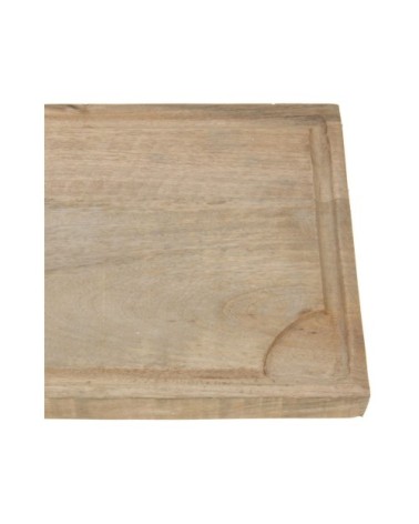 Planche à découper rectangulaire en bois de mangue