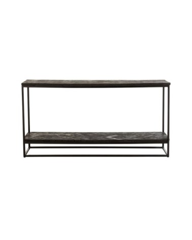 Console tendance en bois chevrons