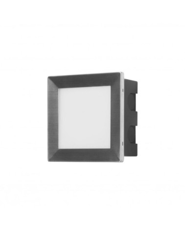 Applique Extérieure LED Acier inoxydable Gris 13x6x13 CM