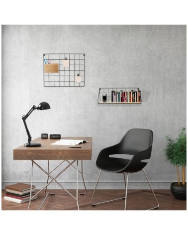 Etagère murale 1 plateau - Noir