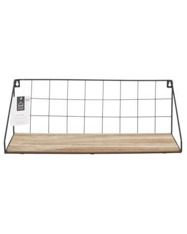 Etagère murale 1 plateau - Noir