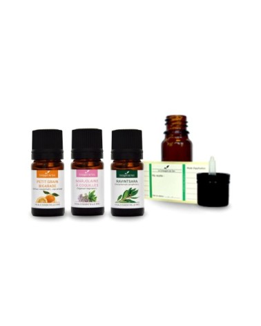 Pack d'huiles essentielles diffusion nuit calme bio