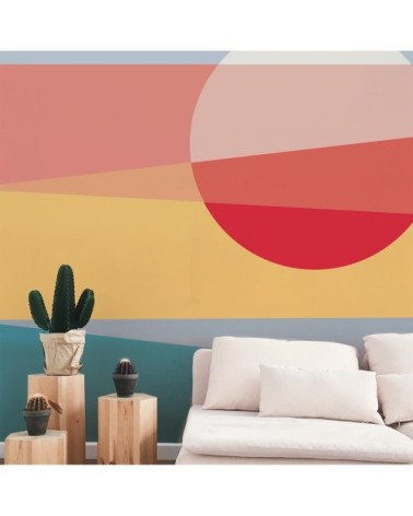 Papier peint panoramique dune 425 x 250  jaune