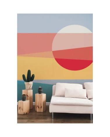 Papier peint panoramique dune 170 x 250  jaune