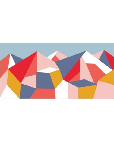 Papier peint panoramique le grand paradis   rose