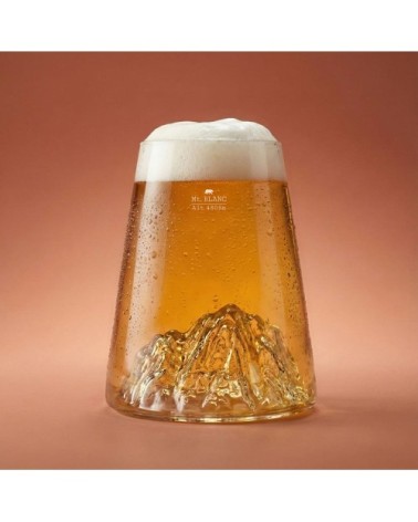 Verre long drink Mont Blanc