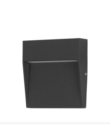 Projecteur LED Aluminium Noir 10x2x10 CM