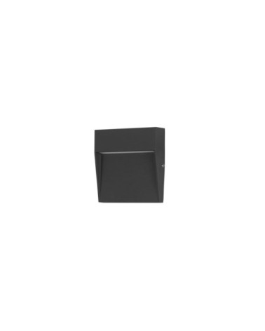 Projecteur LED Aluminium Noir 10x2x10 CM