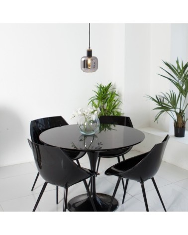 Suspension en glass noir