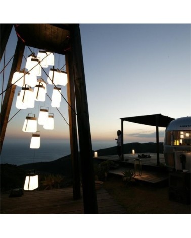 Lampe baladeuse et lanterne extérieur en plastique_synthetic gris