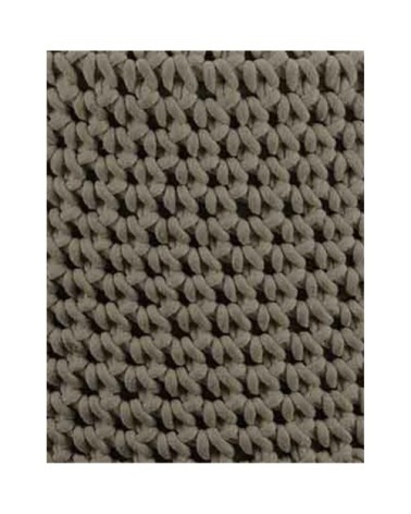 Tabouret en macramé  mastic