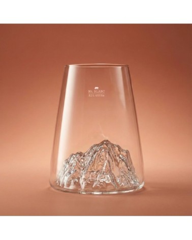 Verre long drink Mont Blanc