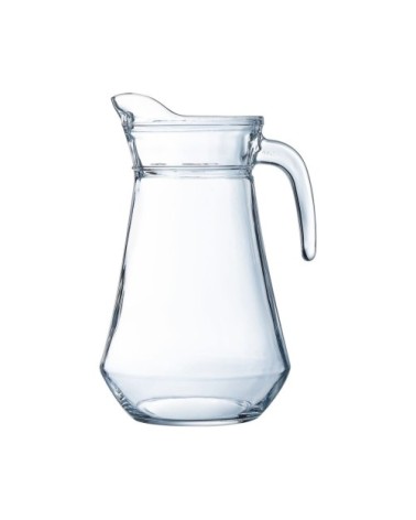 Broc en verre avec bec verseur et poignée 1,6L