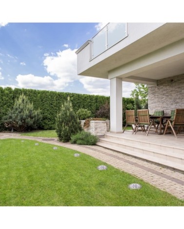 Luminaire à piquer extérieur en plastique_synthetic noir