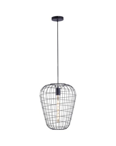 Suspension en métal noir