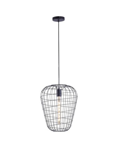 Suspension en métal noir