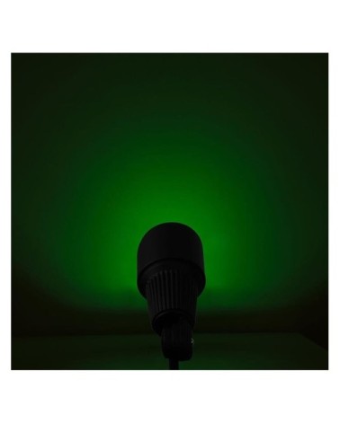 Projecteur Minimal LED Aluminium Noir 12x12x23 CM