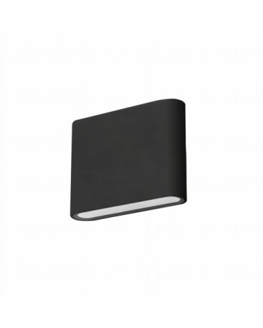 Applique LED Aluminium Gris 11x3x9 CM