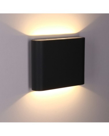 Applique LED Aluminium Gris 11x3x9 CM