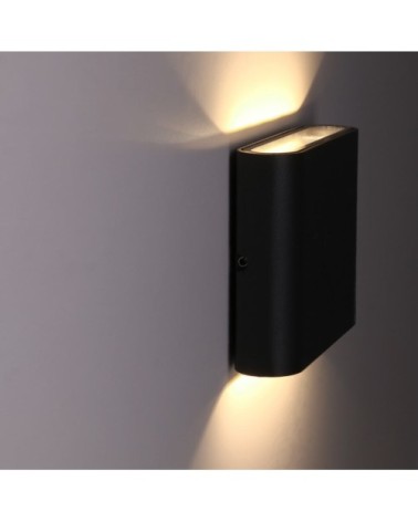 Applique LED Aluminium Gris 11x3x9 CM