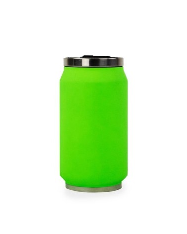 Canette fluo isotherme 280 ml coloris vert