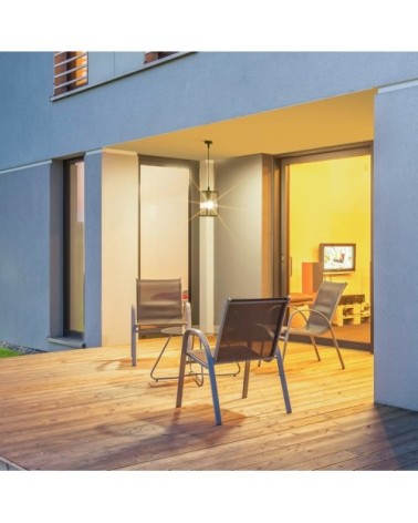 Pendetif Aluminium Transparent 12x12x90 CM