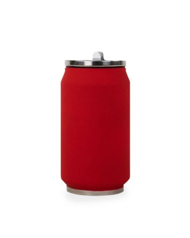 Canette soft 280 ml coloris  rouge