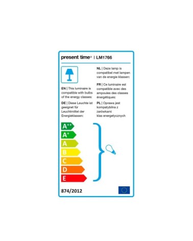 Lampe à poser champignon en métal argent