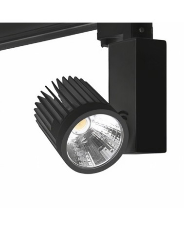 Projecteur LED IP20 20W 3000K Noir