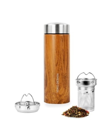 Theiere isotherme  bois" 350 ml"