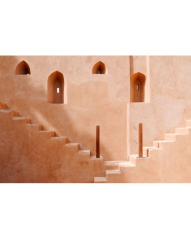 Tableau sur toile maison traditionnelle 45x65cm