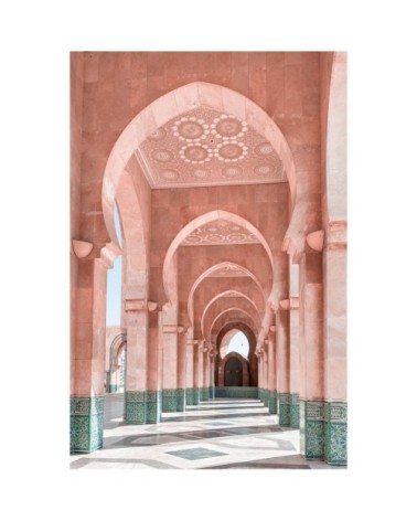 Tableau sur toile plafond oriental 30x45cm