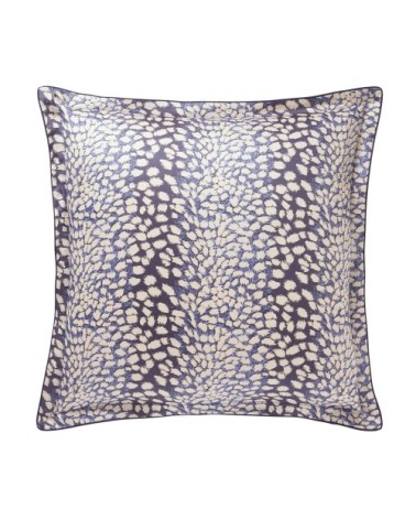 Taie d'oreiller satin bleu foncé 65x65 cm