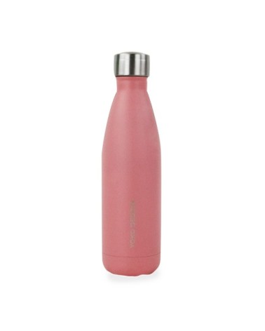 Bouteille isotherme 500 ml pastel corail mat
