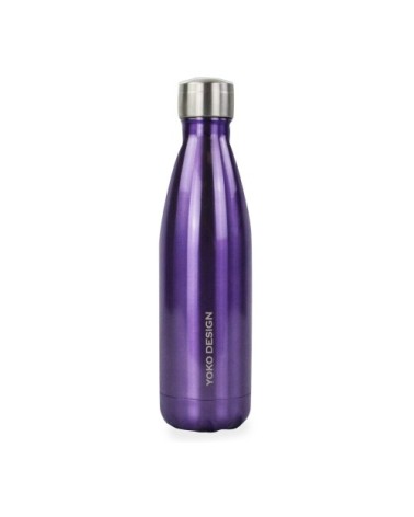 Bouteille brillant isotherme 500 ml violet