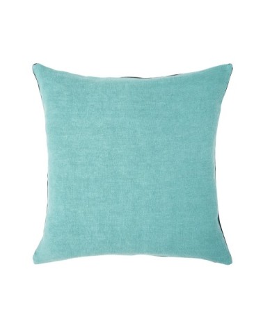 Housse de coussin en lin nil 45 x 45 cm