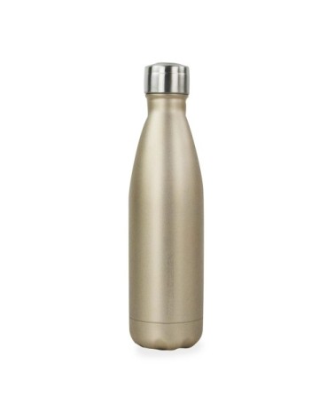Bouteille fancy bottle 500 ml pailletee or