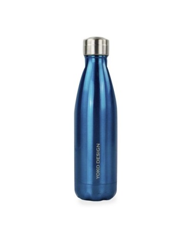 Bouteille brillant isotherme 500 ml bleu