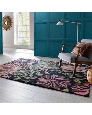 Tapis de salon en Laine Multicolore 120x170 cm