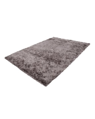 Tapis shaggy en Polyester Gris anthracite 80x150 cm