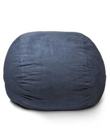 Pouf lit convertible 2en1 bleu foncé