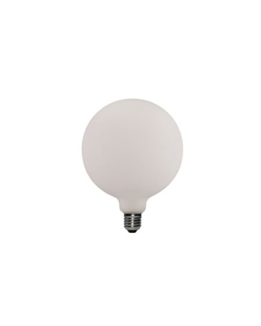 Lampe à suspendre bois cordon blanc et ampoule