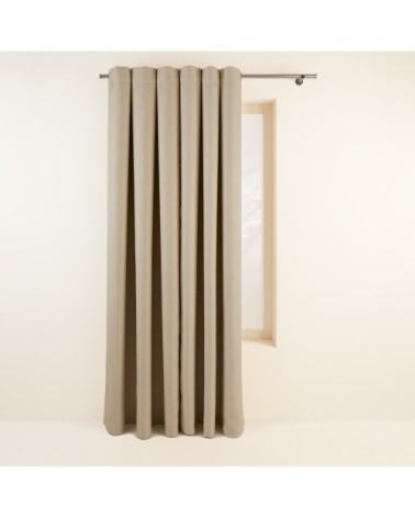 Occultant à oeillets 350x280 cm Naturel