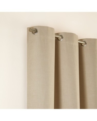 Occultant à oeillets 350x280 cm Naturel