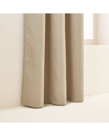 Occultant à oeillets 350x280 cm Naturel