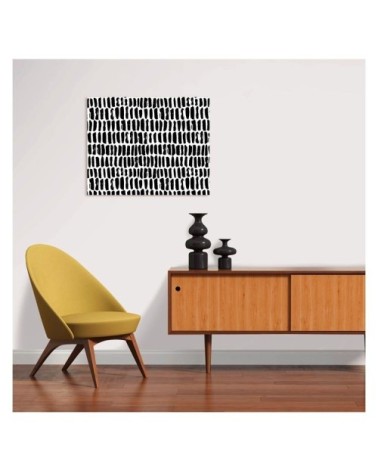 Poster en papier noir et blanc 50x40 cm