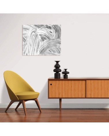 Poster en papier noir et blanc 50x40 cm