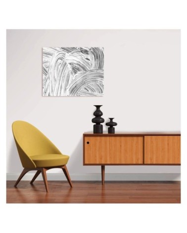 Poster en papier noir et blanc 50x40 cm